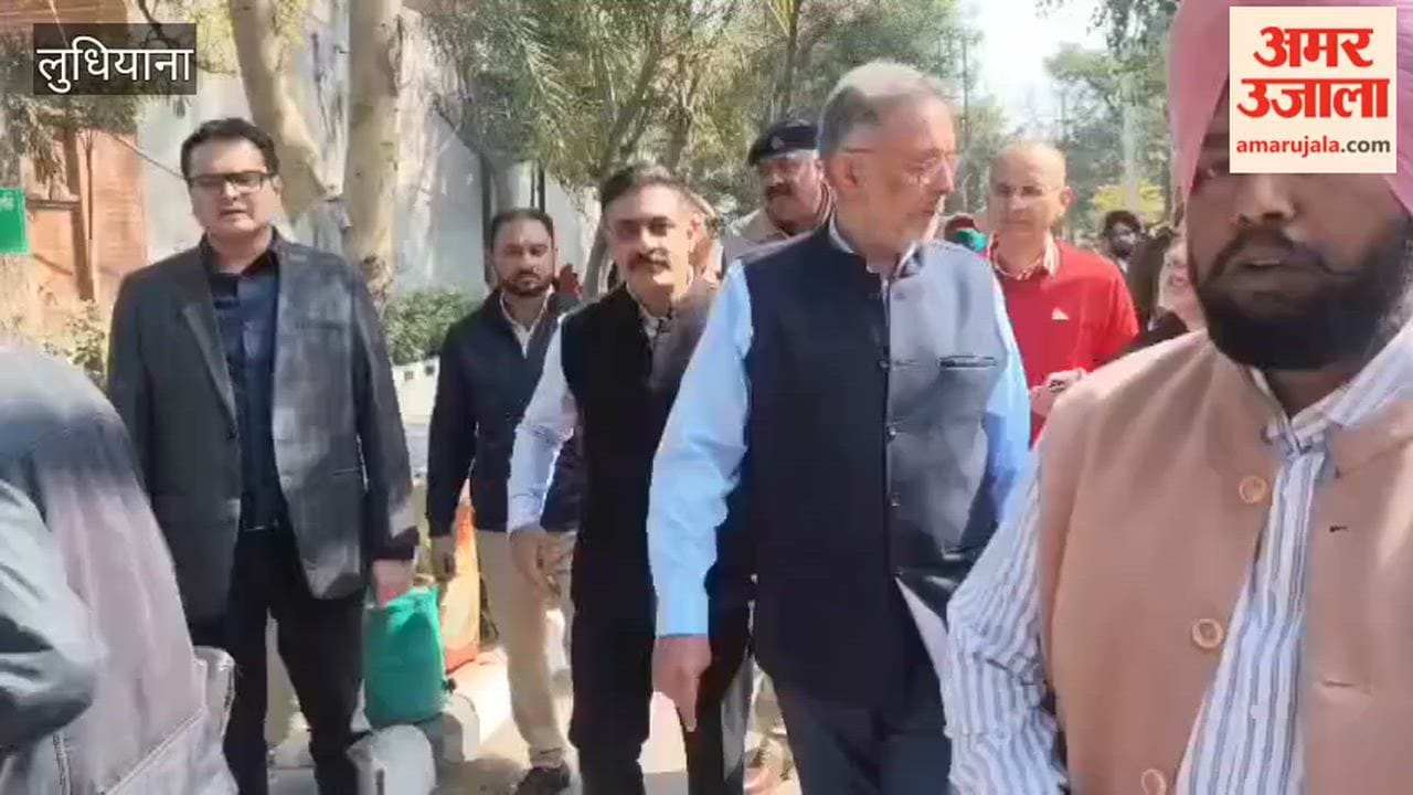 Health Minister Balbir Singh visit Ludhiana Civil Hospital