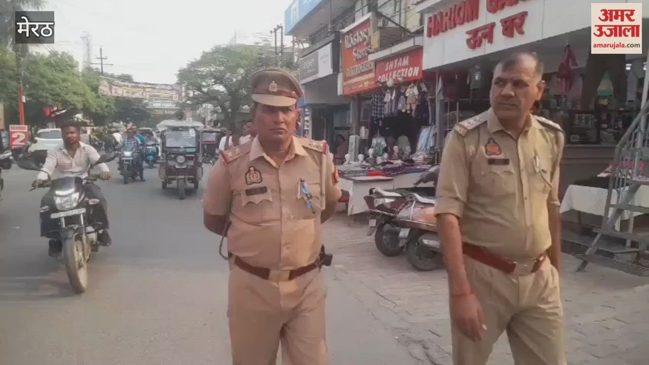 Meerut: Central Market announced demolition of illegal construction on Saturday