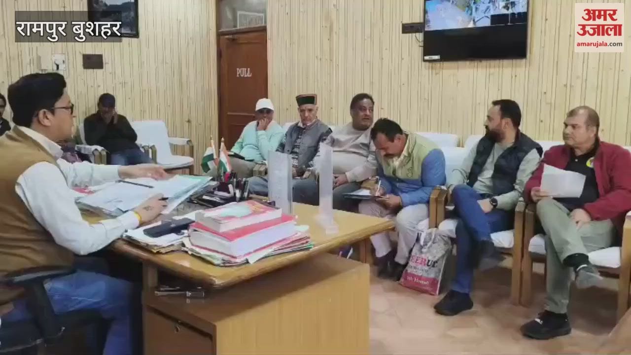 Rampur Bushahr Meeting held regarding successful organization of competitions in International Lavi Fair