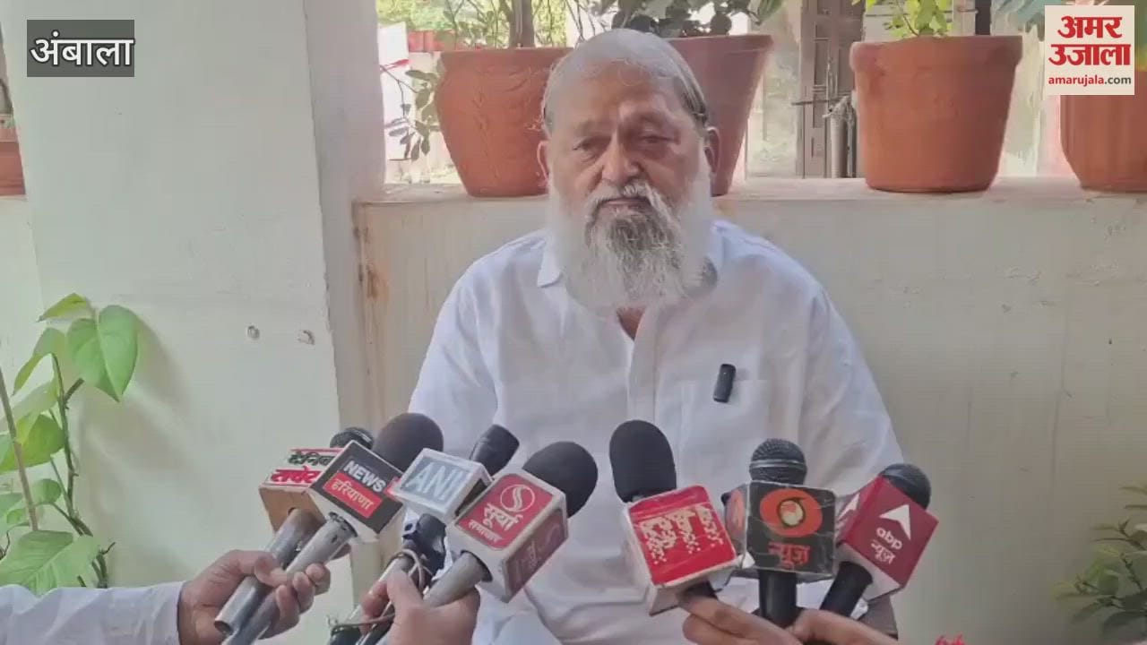 In Ambala, Vij took a jibe, saying: Rahul has made it clear that the grand alliance is sinking in the elections.