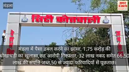 In Mandla, a fraud of Rs 1.75 crore was exposed, six accused were arrested