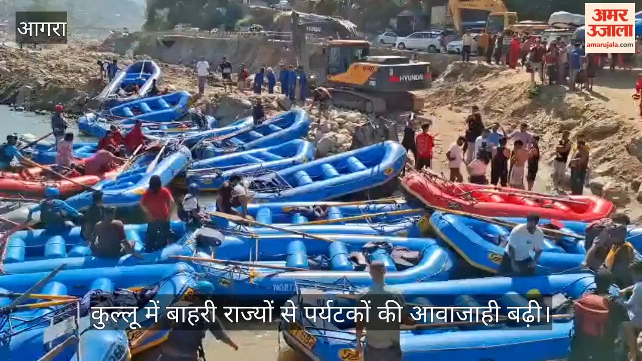 kullu tourism tourist footfall increases adventure tourism rafting
