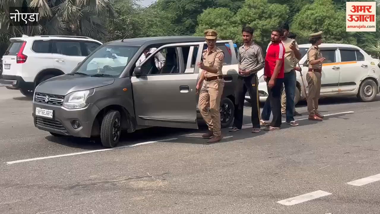 Vehicles searched at GBU intersection in Greater Noida
