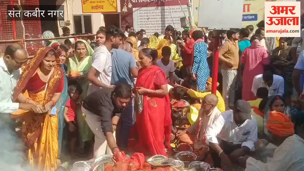 Crowds flocked to temples of the Goddess offering prayers and performing *havan* to seek blessings.