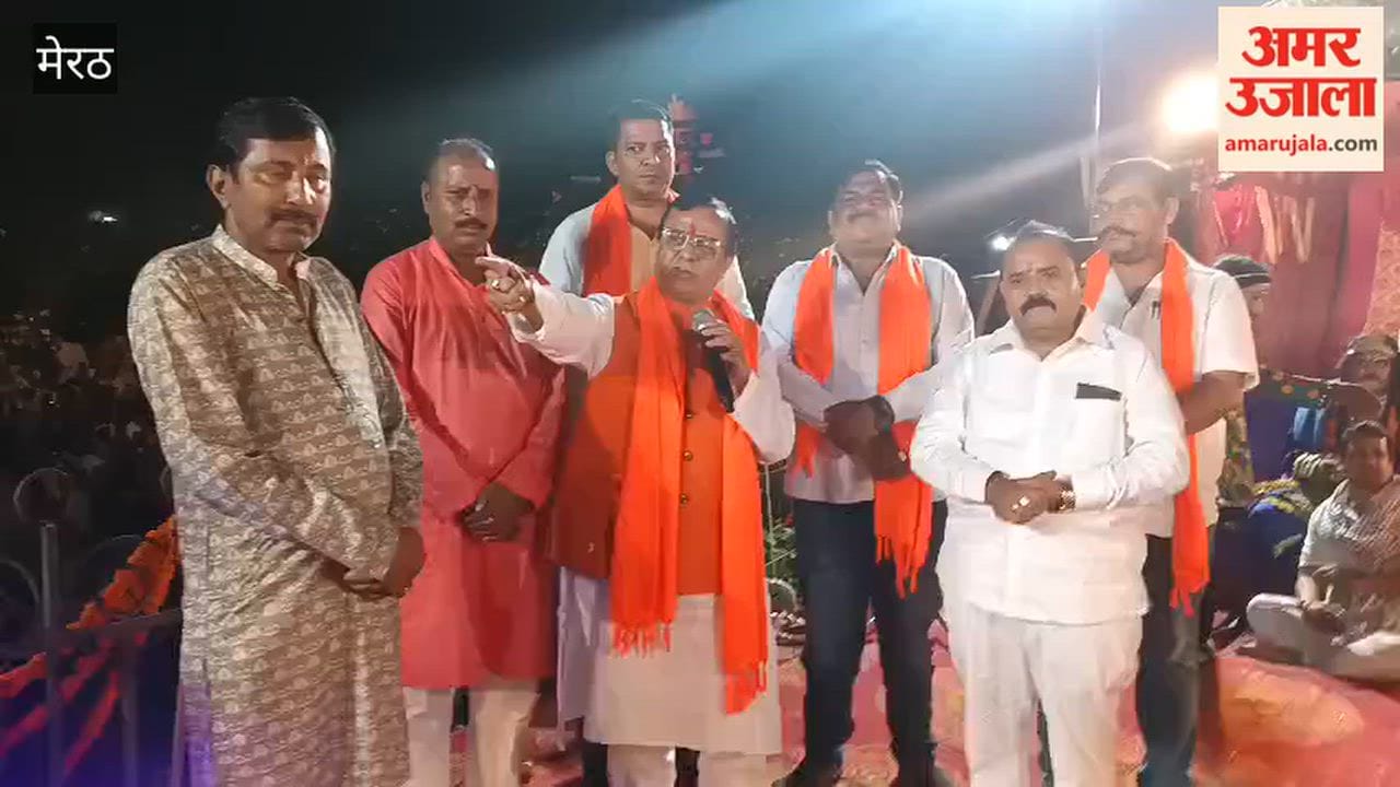 BJP leader Vineet Sharda Aggarwal released political arrow in Surajkund Ramlila, called Congress, SP and CJP the demons of today.