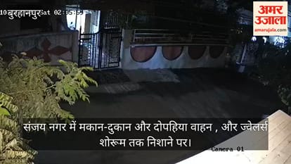 Burhanpur Theft Alert: Thieves Target Homes, Shops & Jewellery Showroom Ahead of Festivals