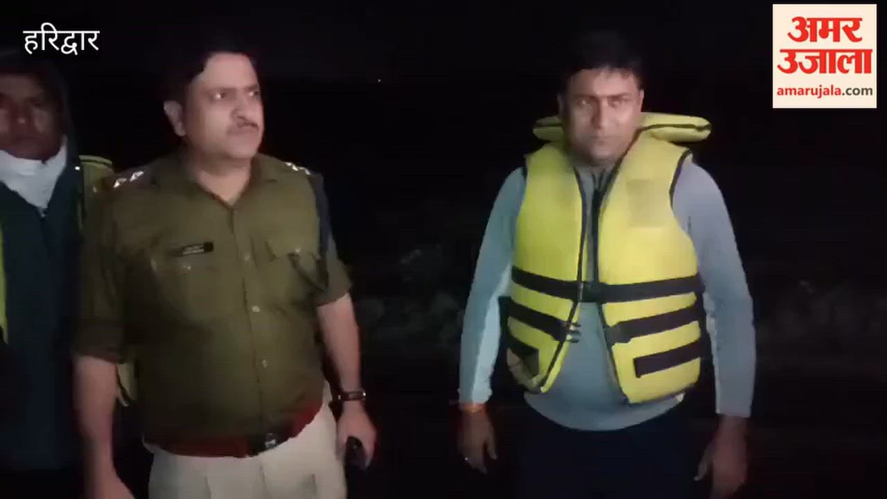 Three youths, along with their Bolero, were swept away in the strong current of the Ganga