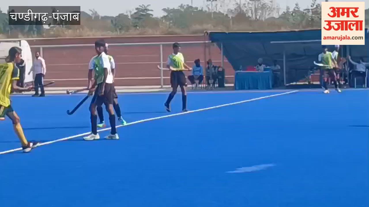 Excitement at the Punjab Schools Hockey Tournament at the PAU hockey ground; players showcase their mettle