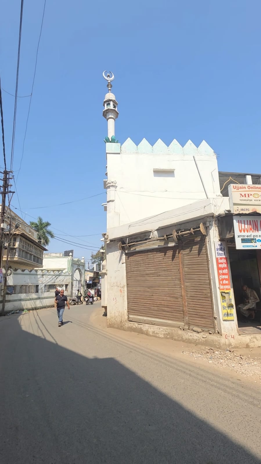 फलादिया मस्जिद ओर निगम का नोटिस