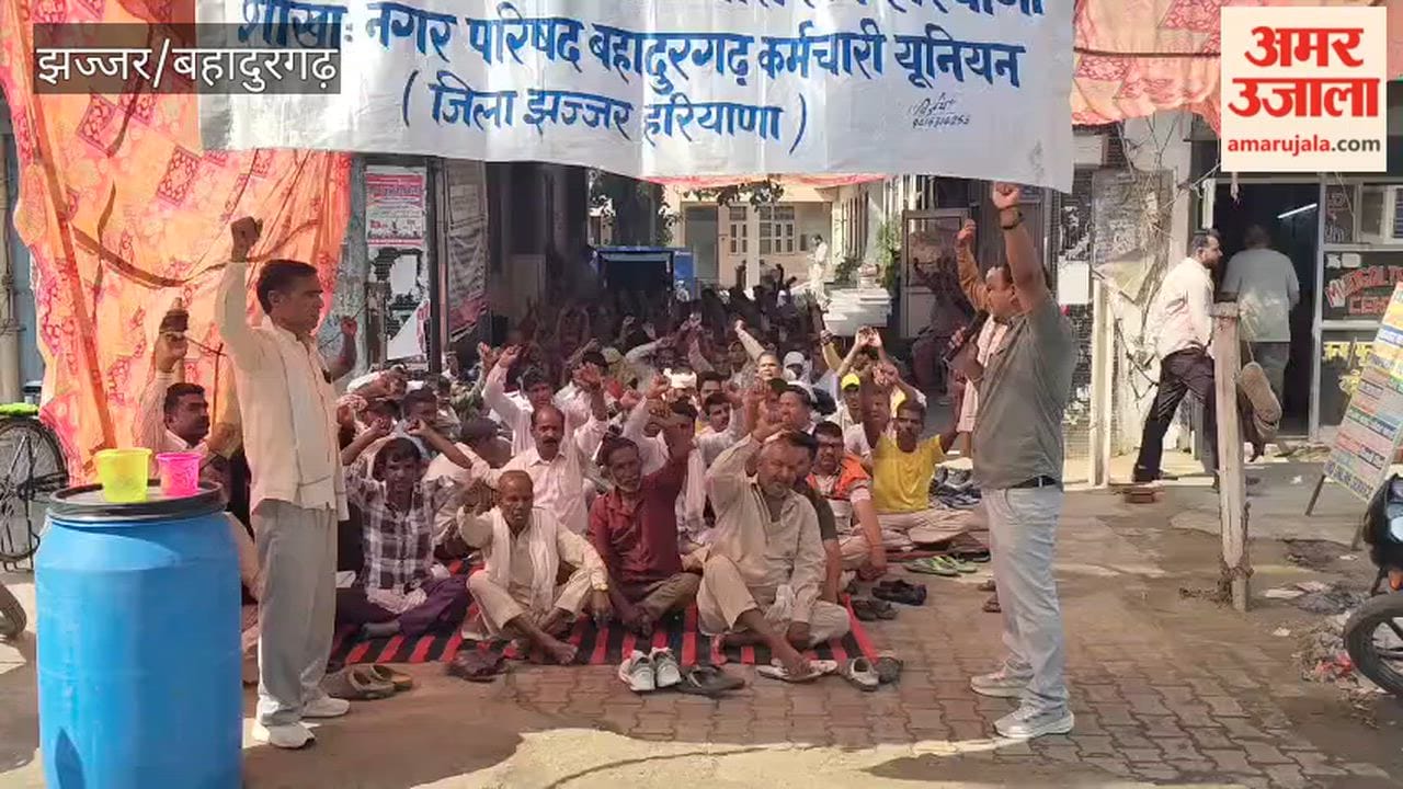 Sanitation Workers' Strike in Bahadurgarh Continues for the Sixth Day