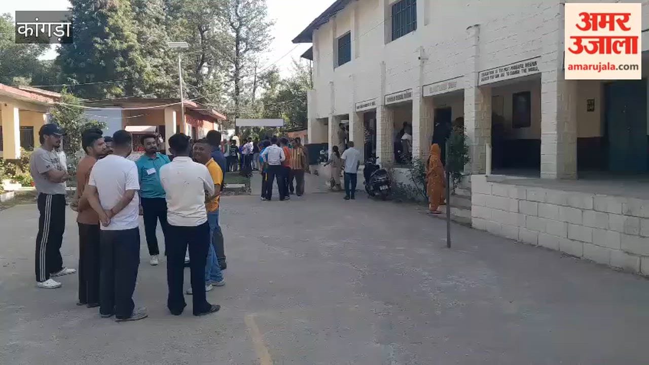 Kangra: Voters had arrived at Jhikli Ichhi Panchayat in the Kangra subdivision as early as 6:30 AM