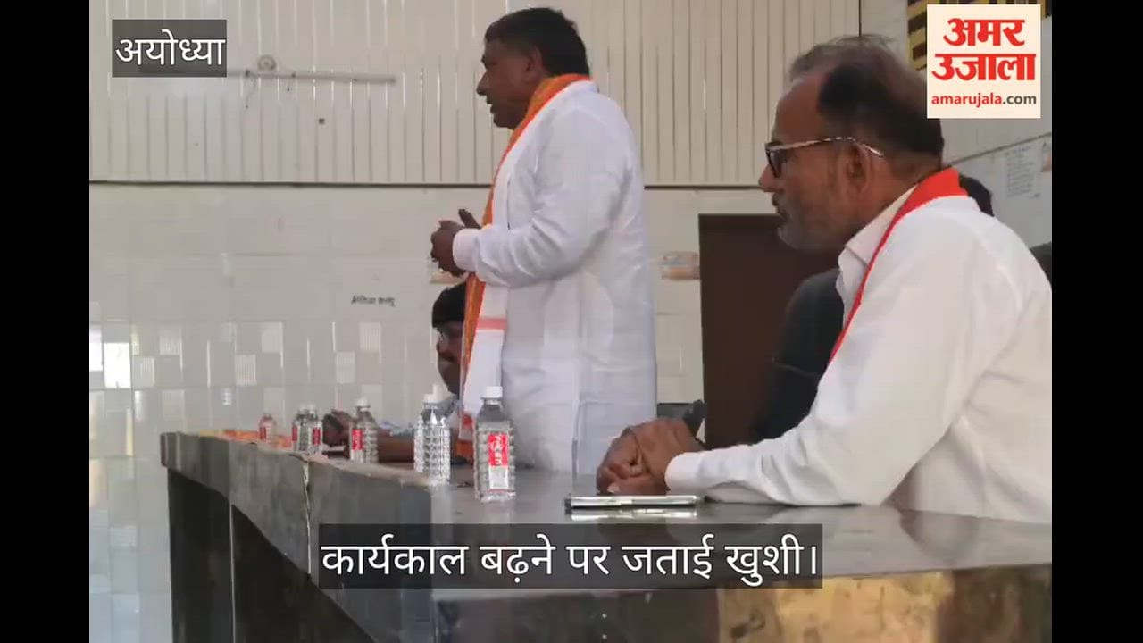 VIDEO : तारुन में प्रधानों ने बांटी मिठाई, कार्यकाल बढ़ने पर जताई खुशी