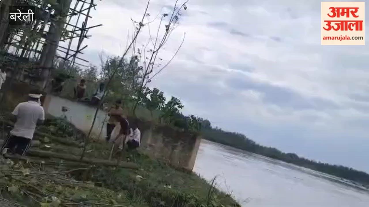 Jal Jeevan Mission water tank threatened by Kichha River erosion