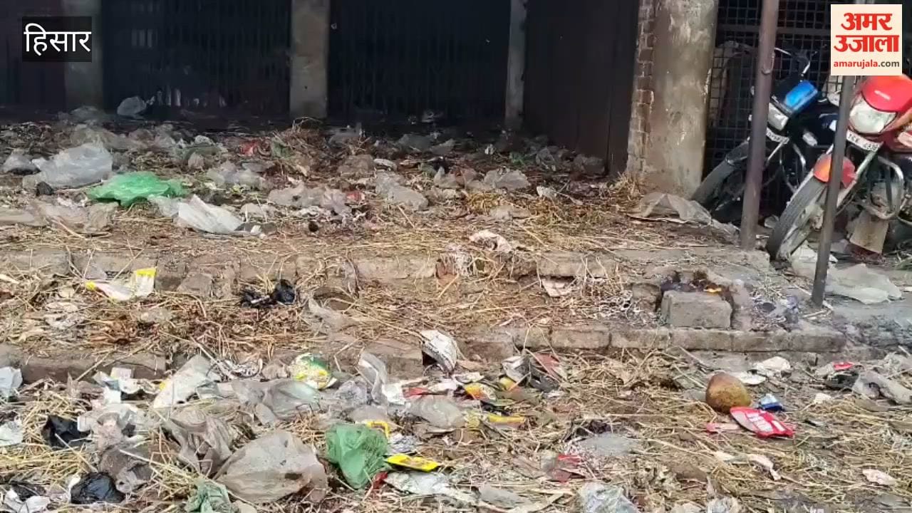 Hansi: Old vegetable market turned into a dumping station for two years; shopkeepers troubled by filth and stench.
