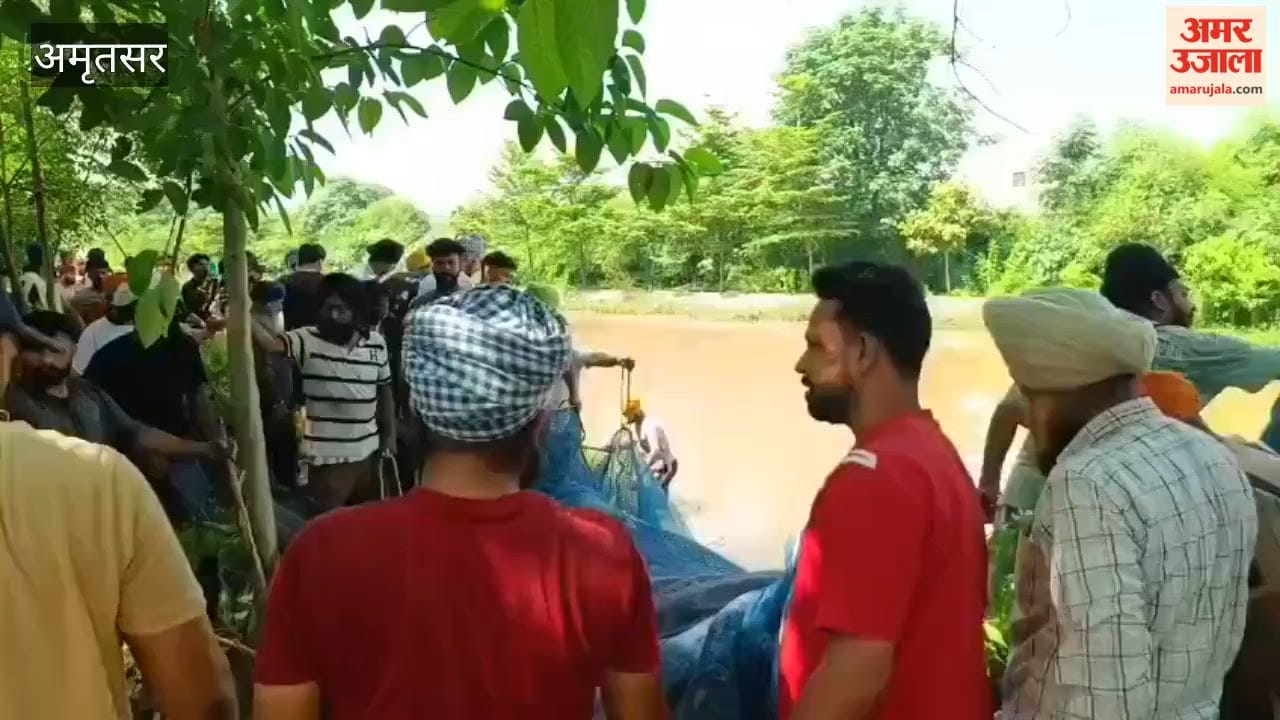 Water entered residential areas during pipeline installation in Amritsar