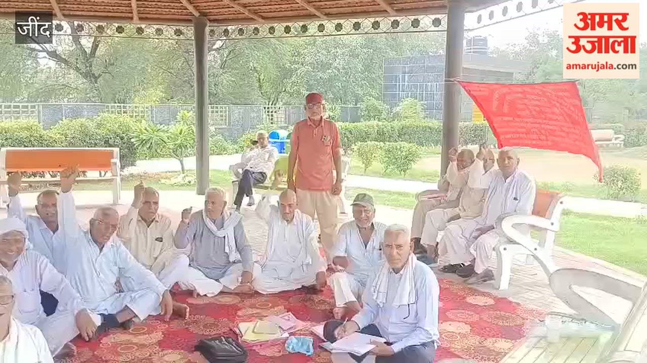 Retired employees held a meeting in Julana, Jind, and announced plans to stage a sit-in protest at district headquarters from September 29 to 30.