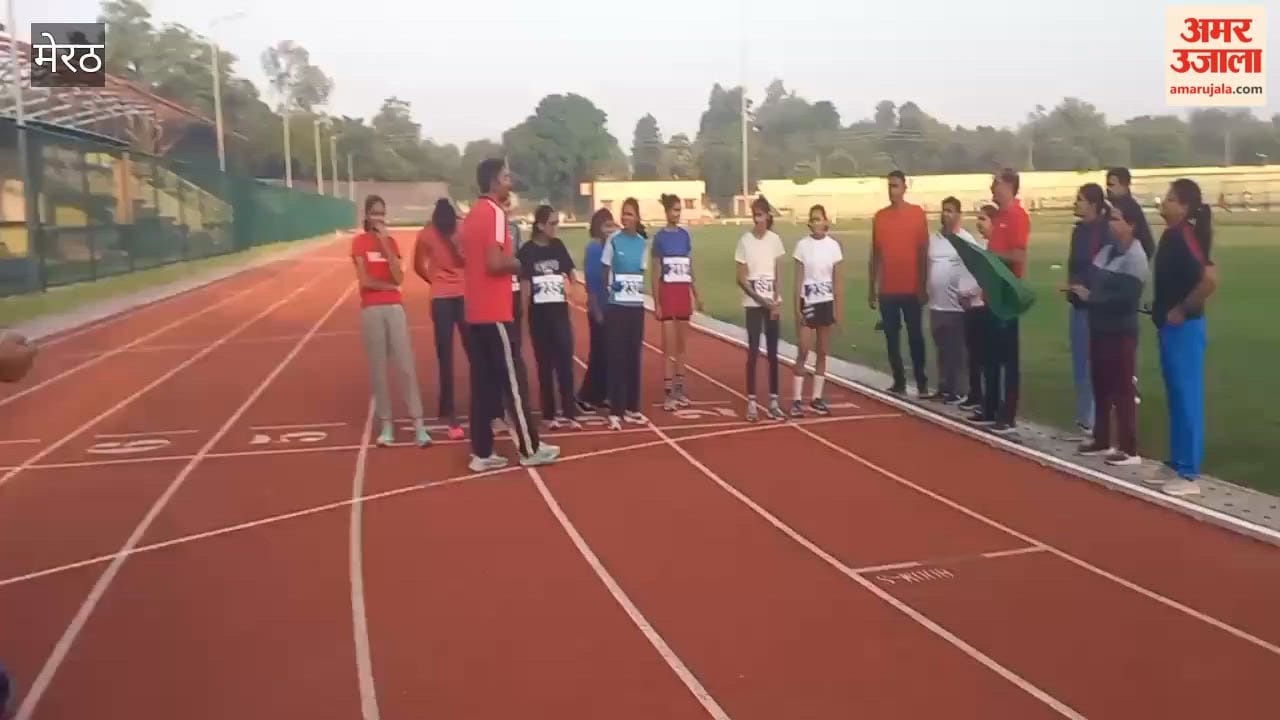 Marathon Organised at Kailash Prakash Sports Stadium on Gandhi Jayanti