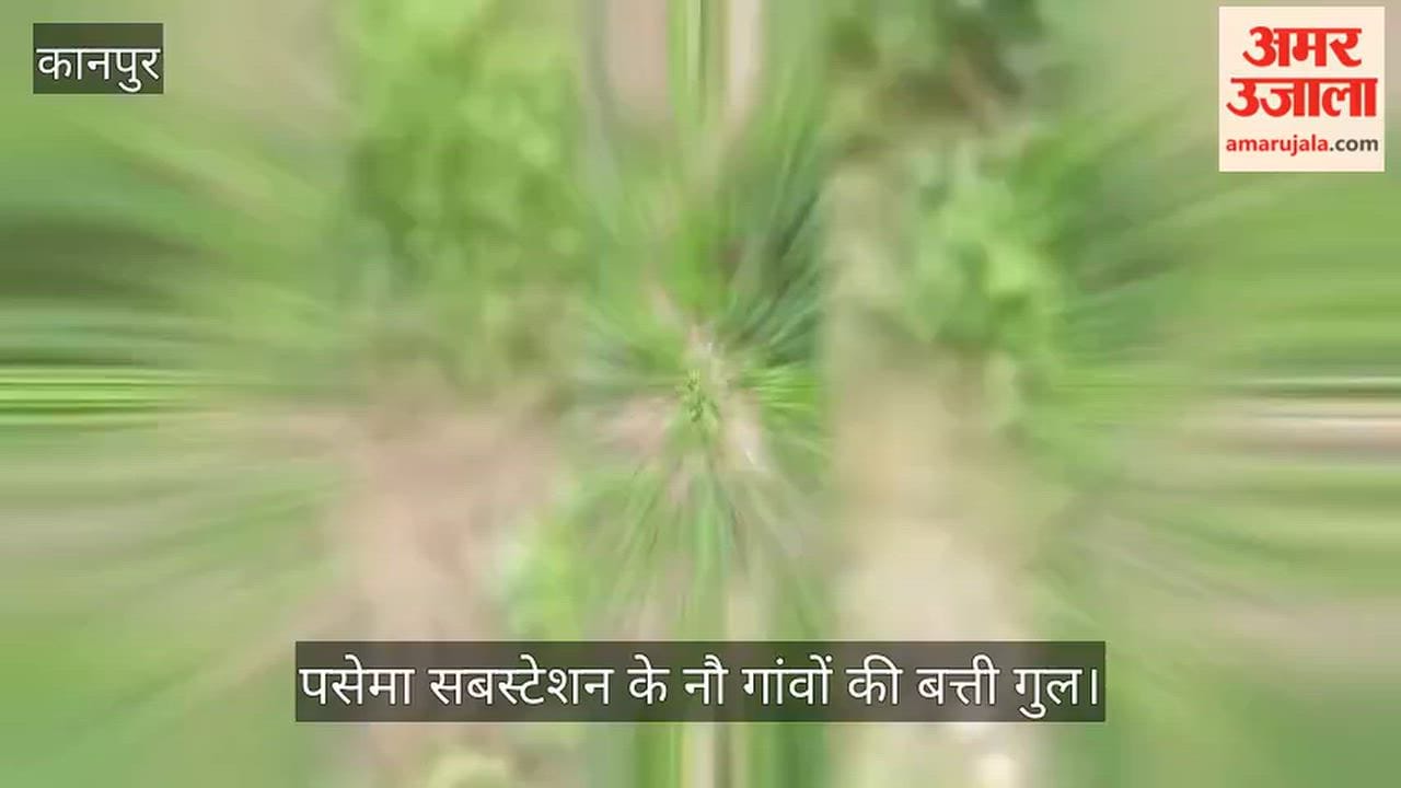 Kanpur Electricity pole falls victim to illegal mining in Bhitargaon Chowki area