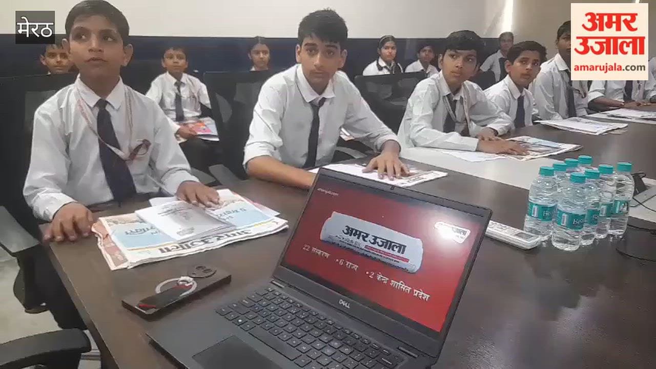 Shamrock Smart Learner School Students Visit Amar Ujala Office, Learn How Newspapers Are Made and Printed