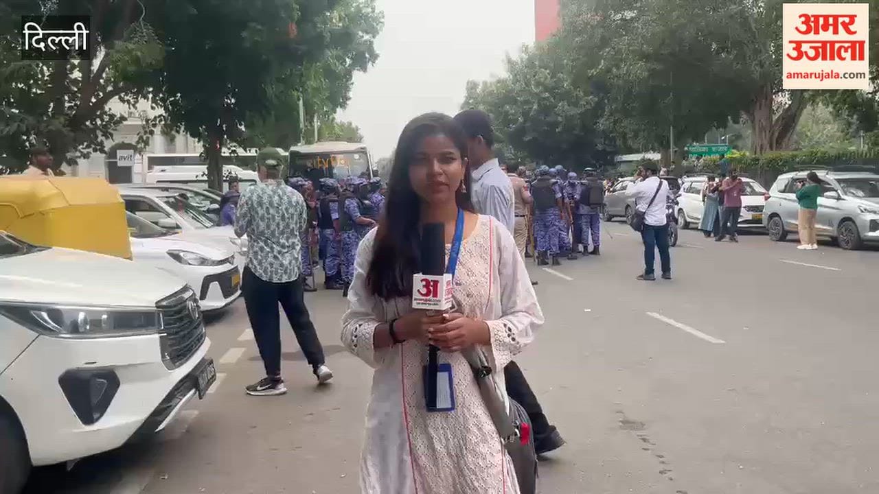 Police keeping  close eye on protest in Delhi ground report