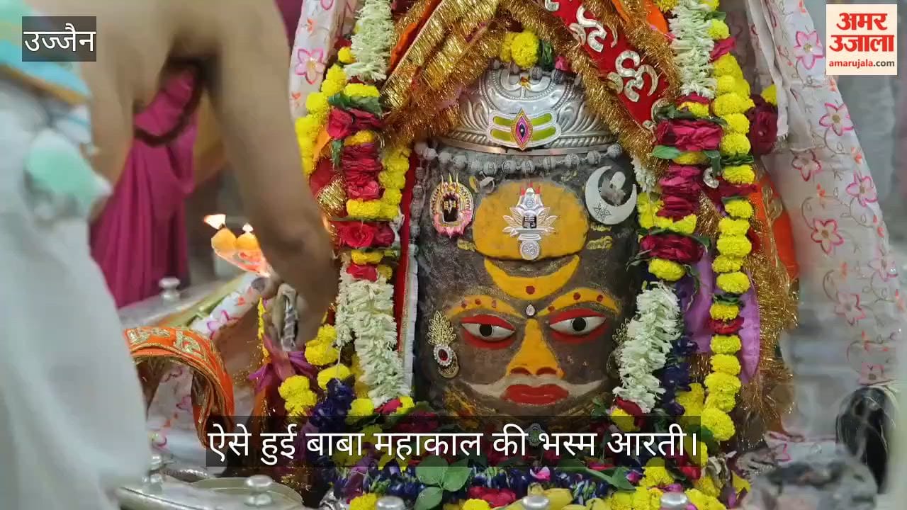 Baba Mahakal Shines Like the Sun on Shanichari and Sarva Pitru Amavasya; Stunning Adornment Followed