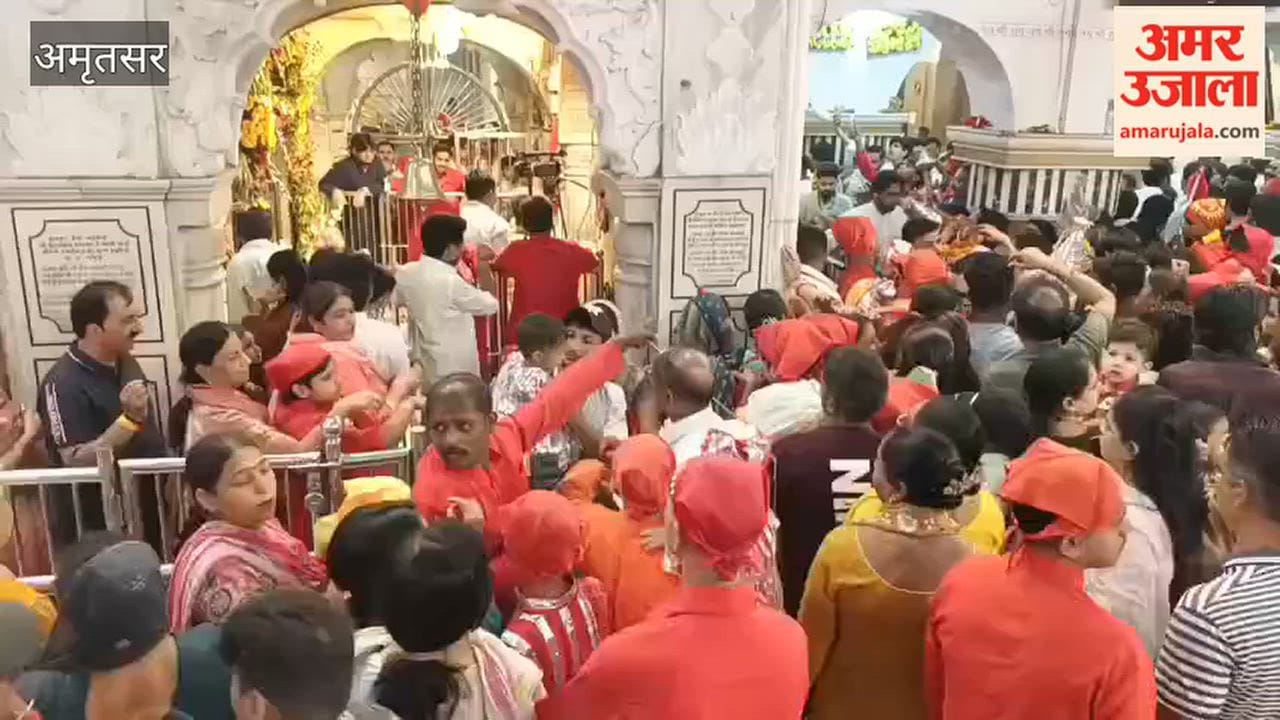Langur Fair organized at Durgiana Temple