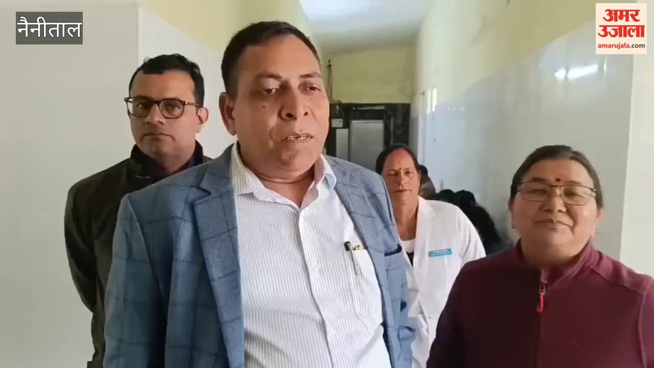 Health Director KK Aggarwal surprise inspection at BD Pandey Hospital Nainital