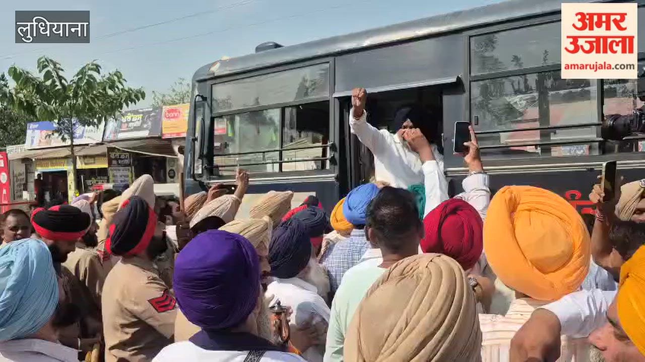MLA Manpreet Singh Ayali and 50 of his supporters were detained by the police.