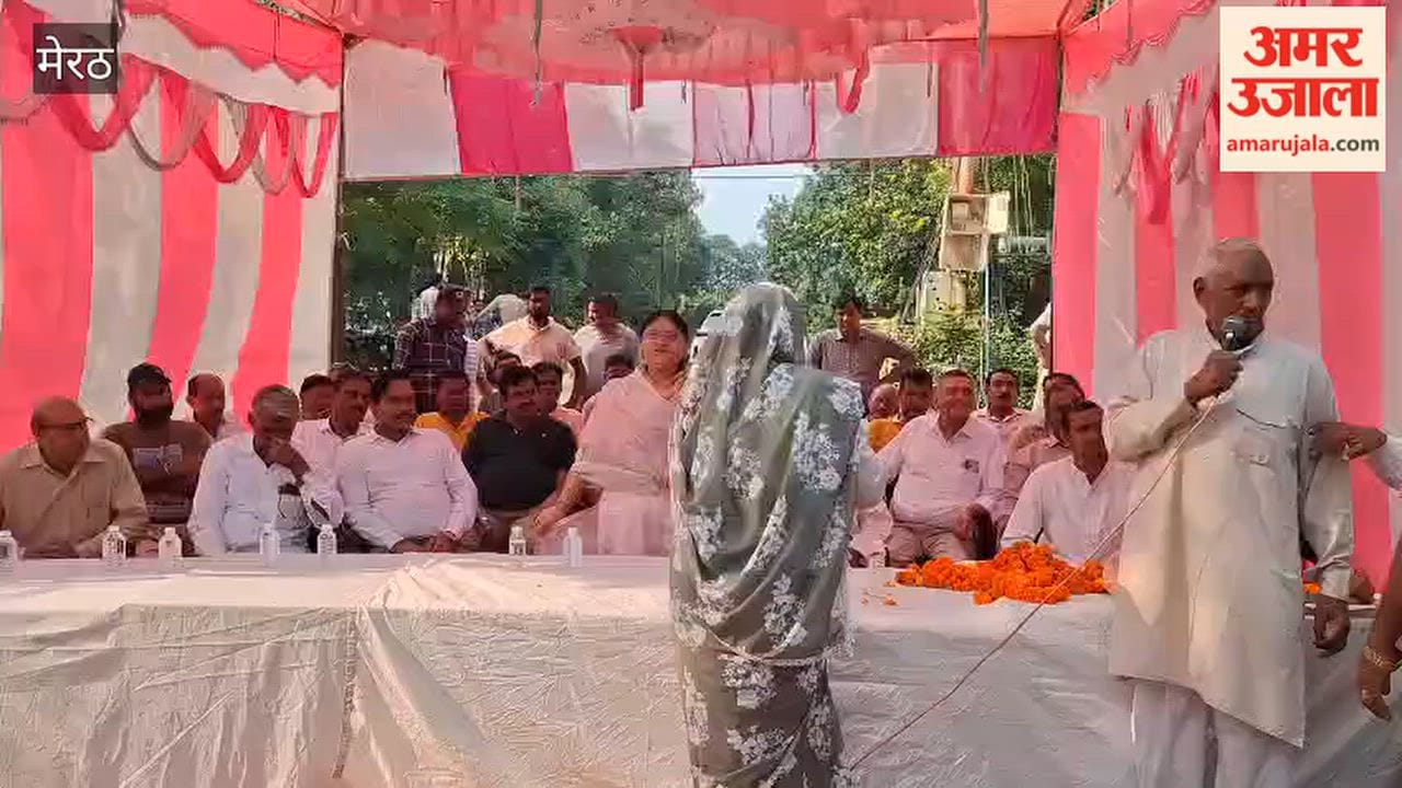 Meerut: Inauguration of 12 development projects; CC roads and drains will also be constructed.