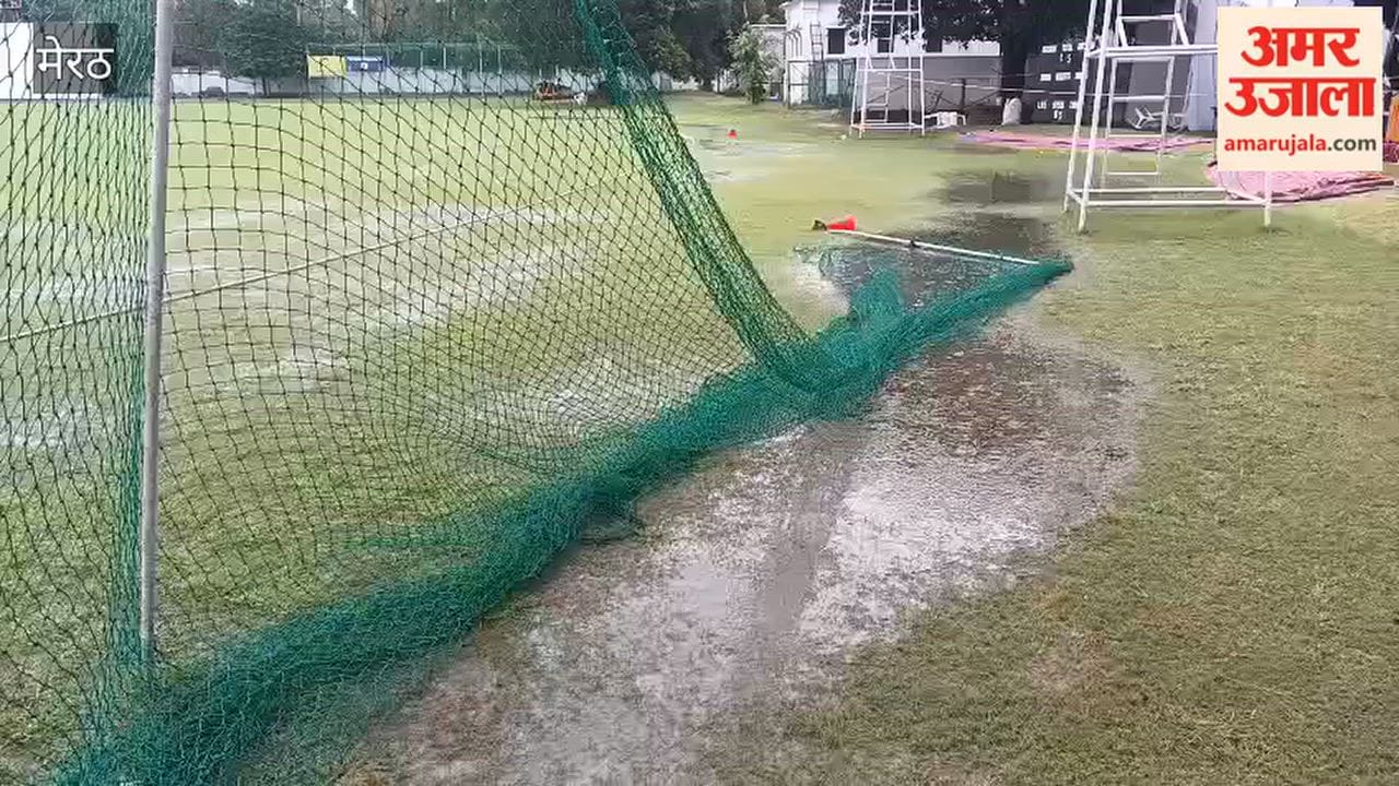 Rain Halts Fourth Day of CK Nayudu Trophy Match in Meerut, Maharashtra Hold 127-Run Lead