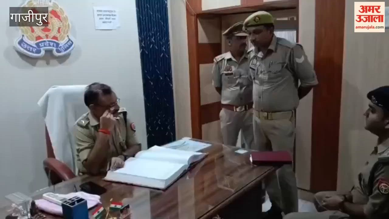 SP inspects Saidpur Kotwali issues instructions ghazipur