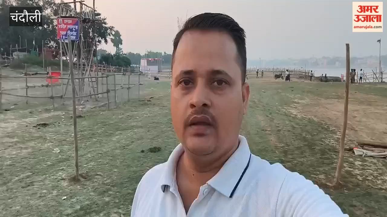 impenetrable security cordon for air show across Ganga in chandauli