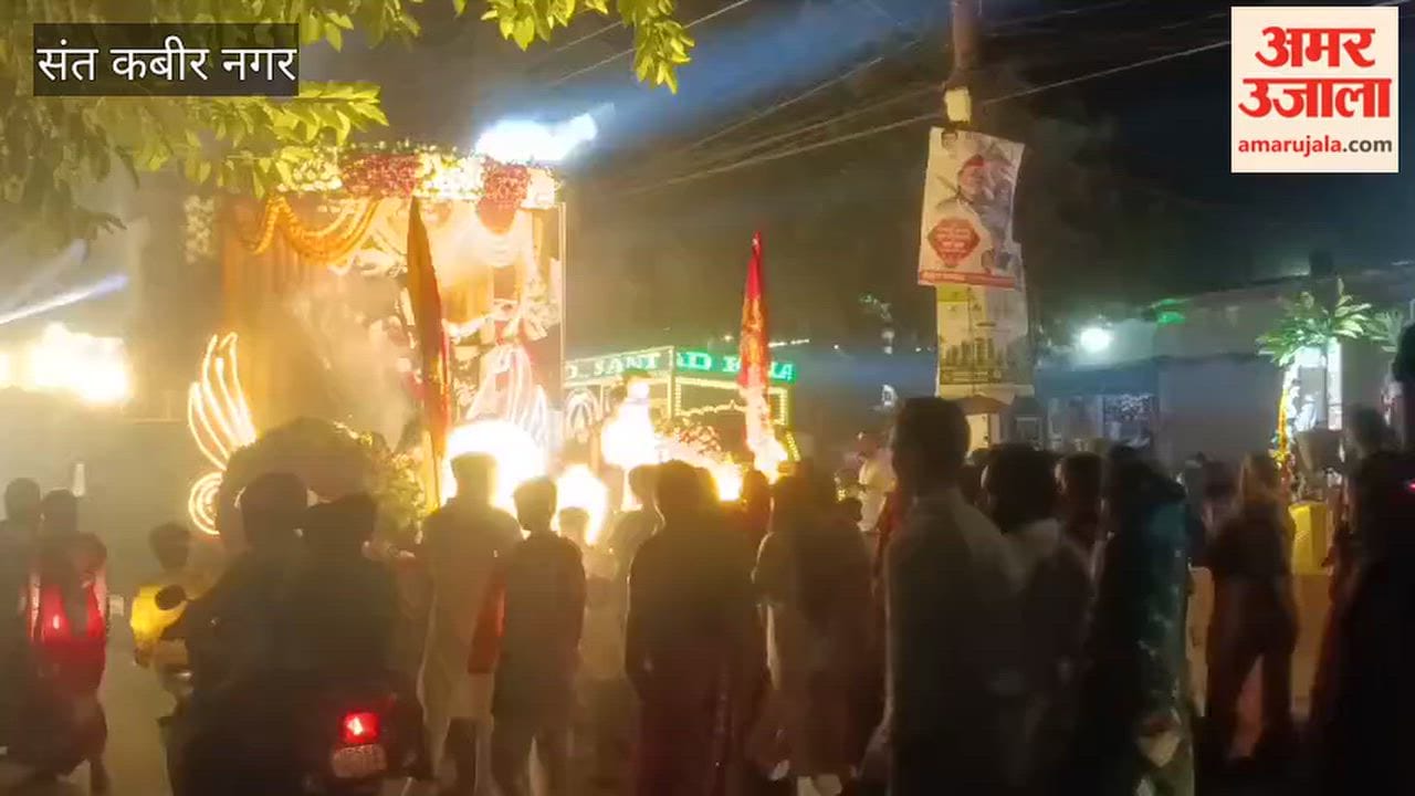 Lights were switched off; the immersion procession followed, and the idols of Goddess Durga were bid farewell with devotion and jubilation.