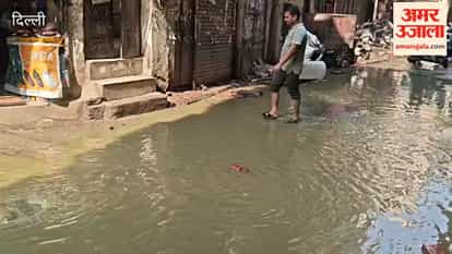 Sewer overflow in Delhi's Baljit Nagar