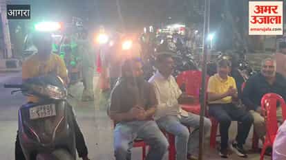 Protest Over Encroachment and Potholes on Barah Khamba Alternative Route