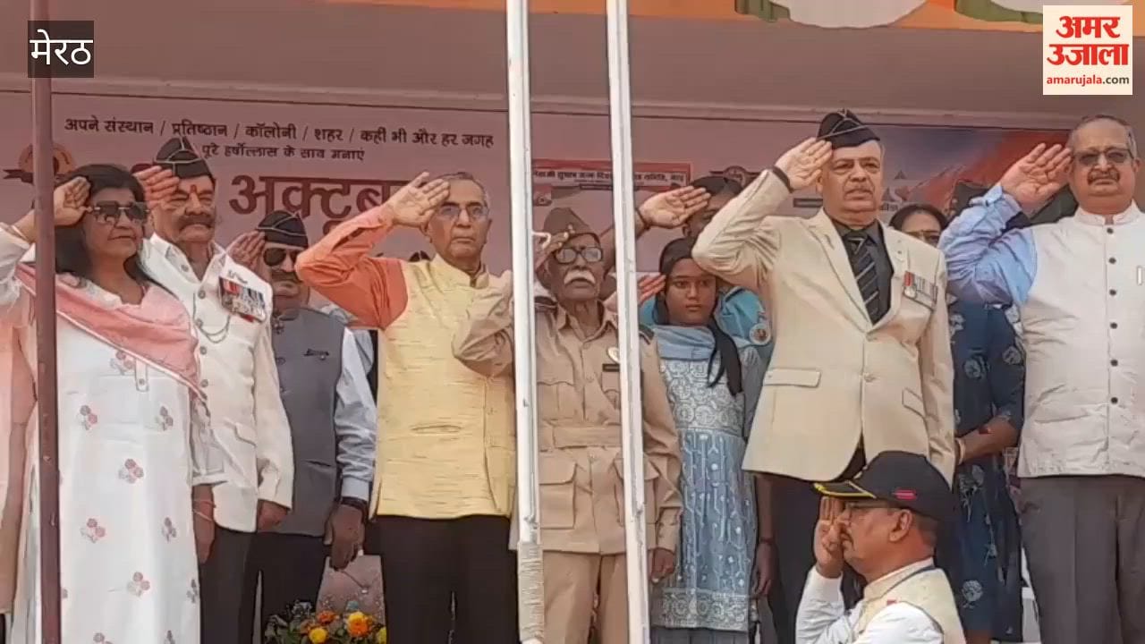 Meerut: Subharti University Organises Akhand Bharat Rally at Kailash Prakash Stadium on Independence Day
