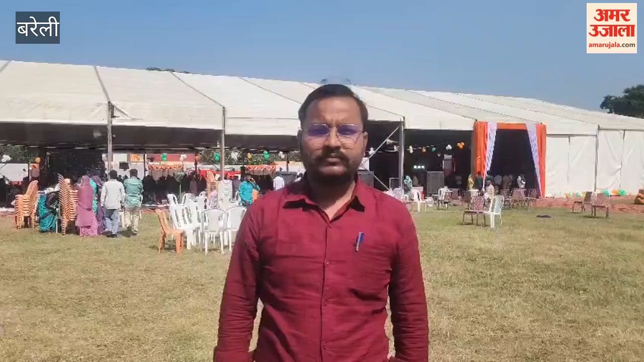 Mass wedding ceremony 922 couples tie the knot in Bareilly