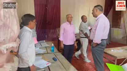 Voting for the MLC election begins in Mirzapur officials conduct an inspection