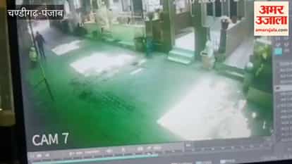 When he couldn't get money for drugs, a man tried to steal a bicycle from a cremation ground; he was caught by people, and the incident was captured on CCTV.