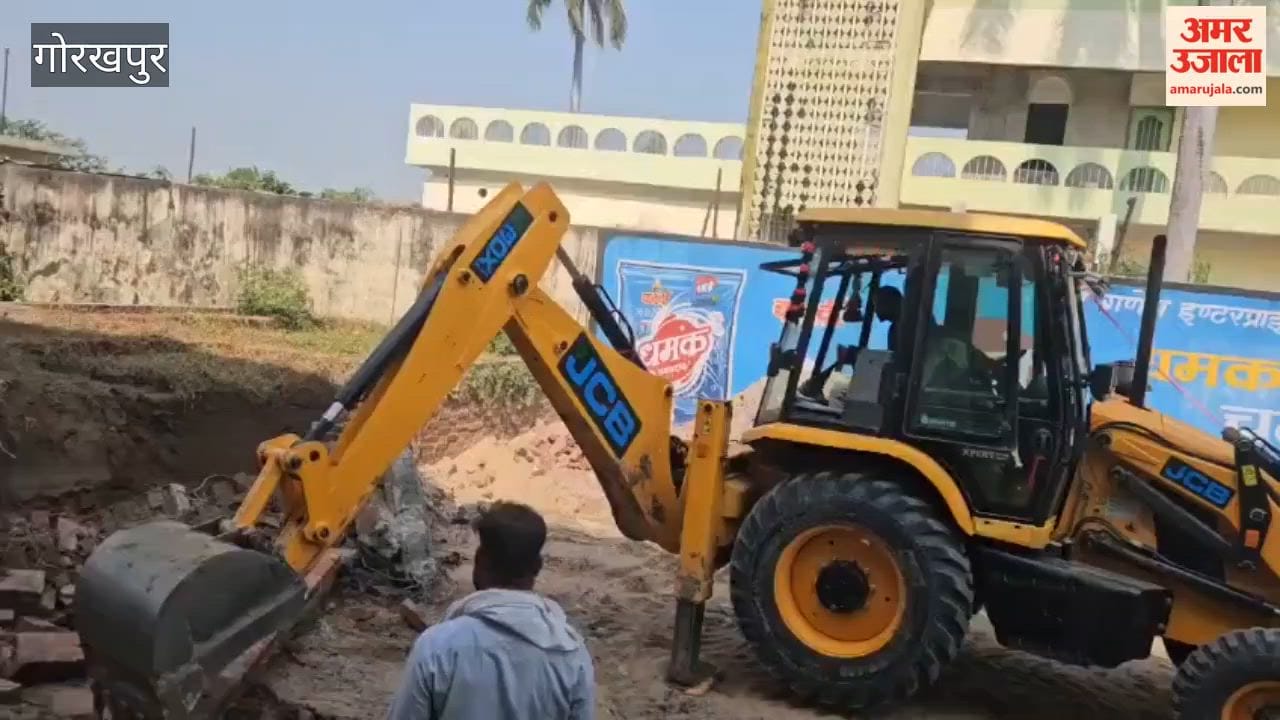 encroachment Removed from Shaheed Smarak Gaunar Road
