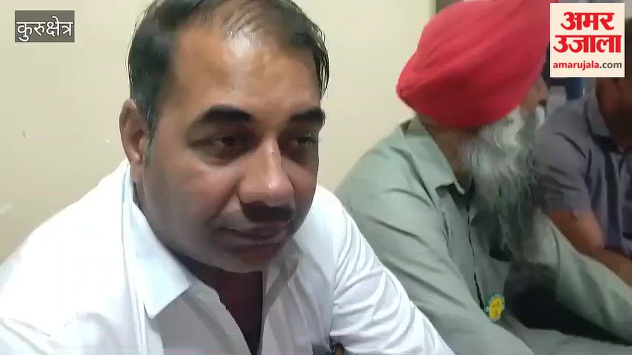 Issues with verification on the 'Meri Fasal Mera Byora' portal in Kurukshetra; disgruntled farmers lock the Tehsildar's office