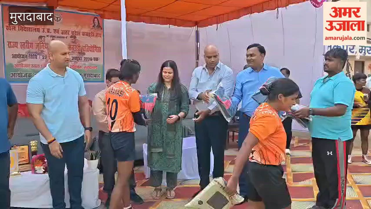 Agra dominates the junior girls' kabaddi final