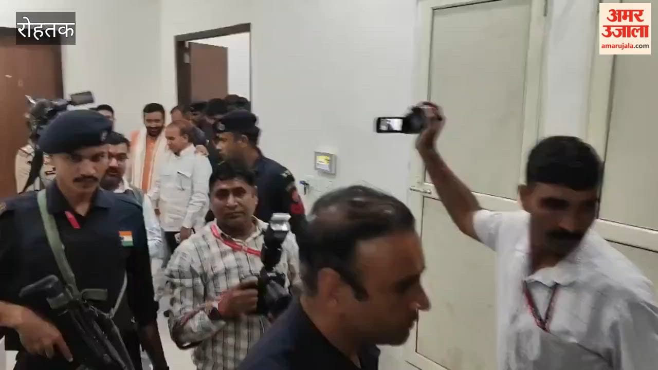 Rohtak: CM Saini makes a surprise visit to Rohtak; keeps his distance from the media
