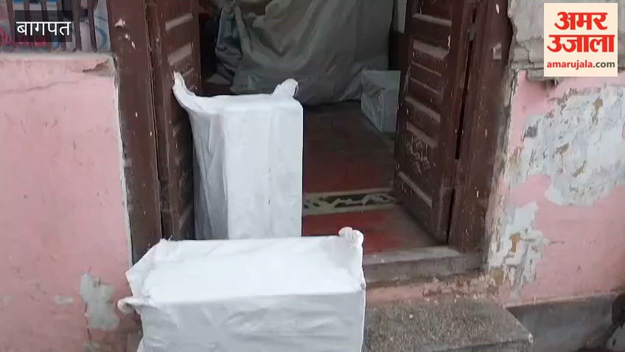 Baghpat: Large cache of firecrackers seized in Baraut; stocked for sale during Diwali