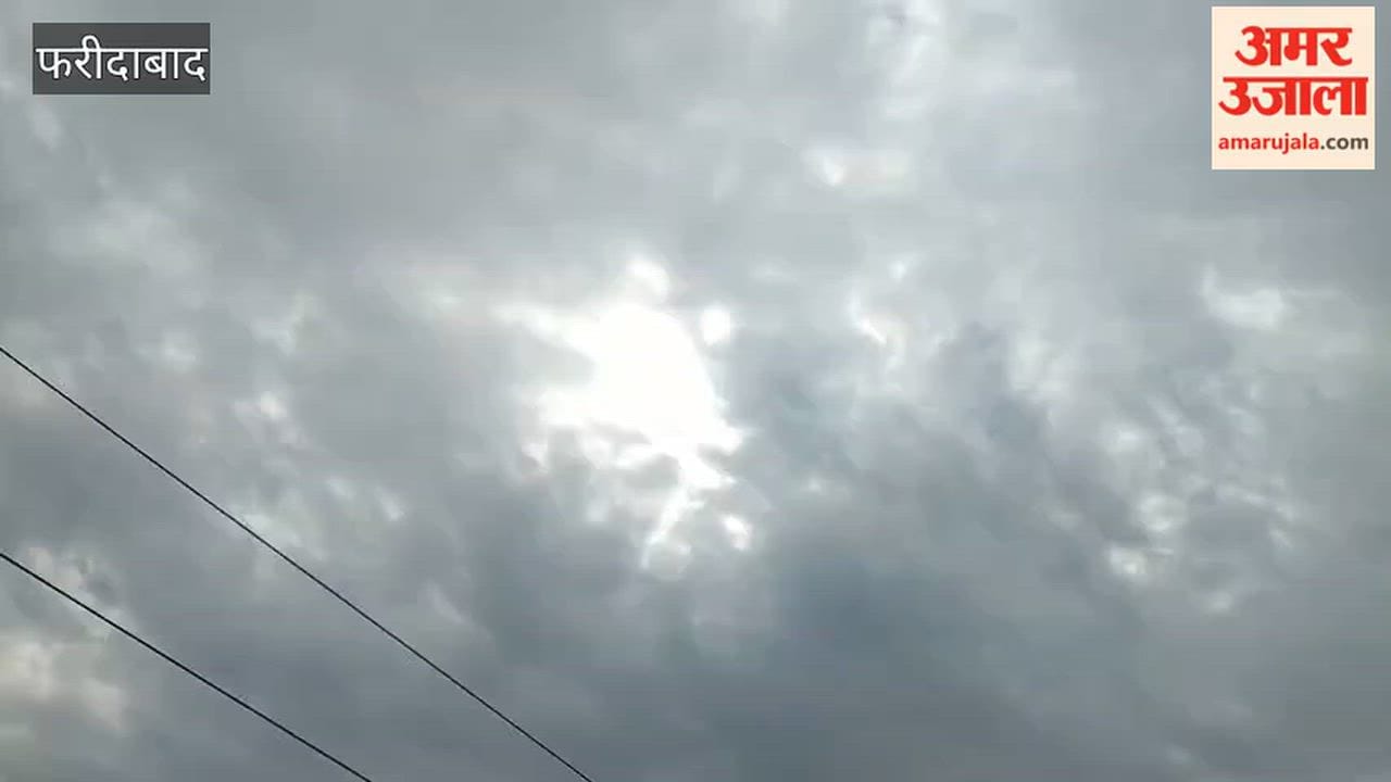 Rain brings coolness in Faridabad