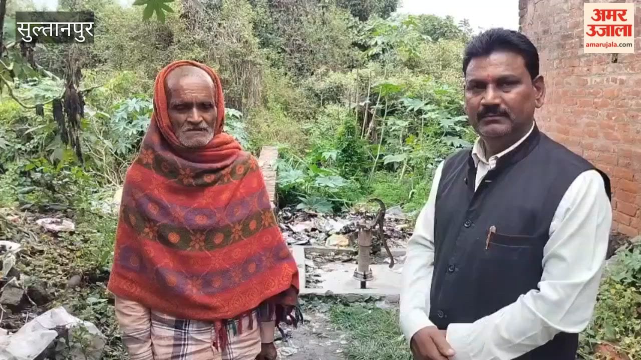 Rain and wind increased chill in Sultanpur paddy crops fell in fields