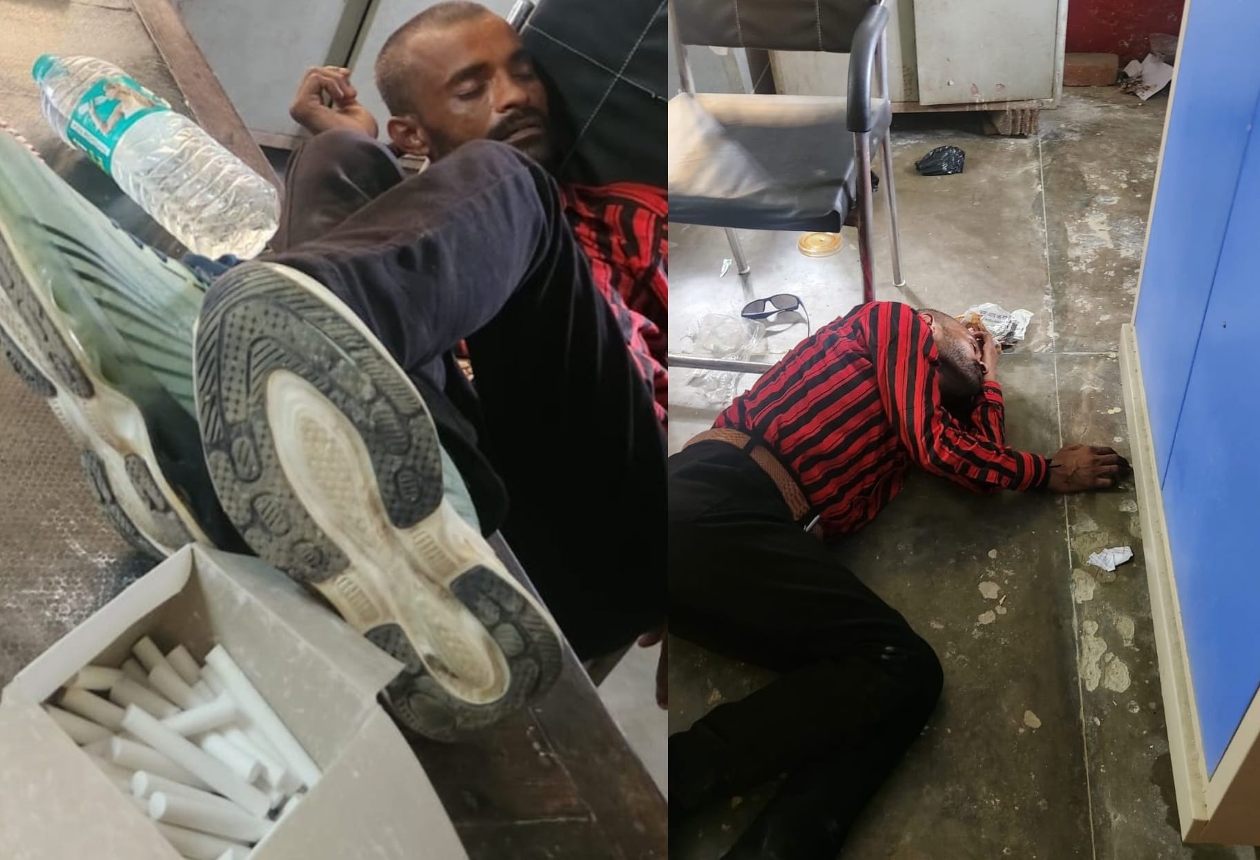 विद्यालय सहायक की करतूत वायरल
