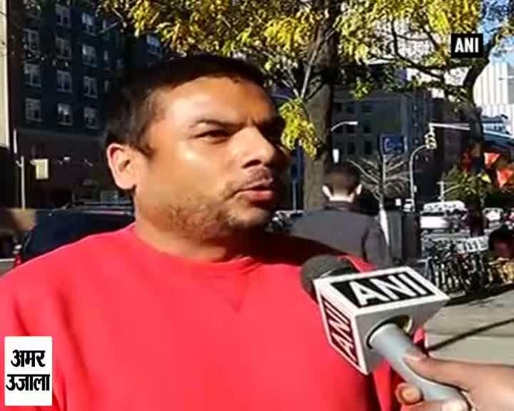एनआरआई ने किया स्वागत