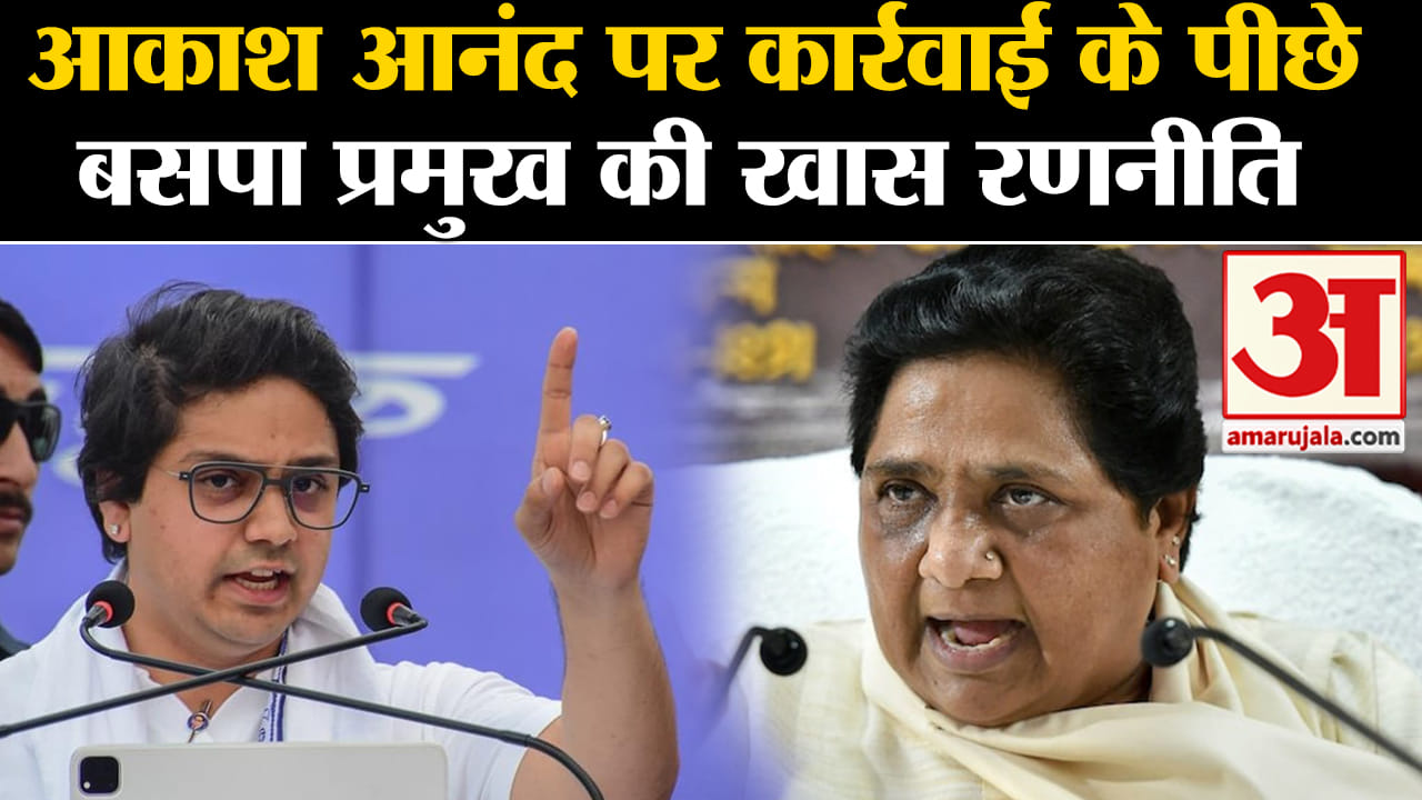 Loksabha Election 2024:आकाश आनंद पर कार्रवाई के पीछे बसपा प्रमुख की खास रणनीति