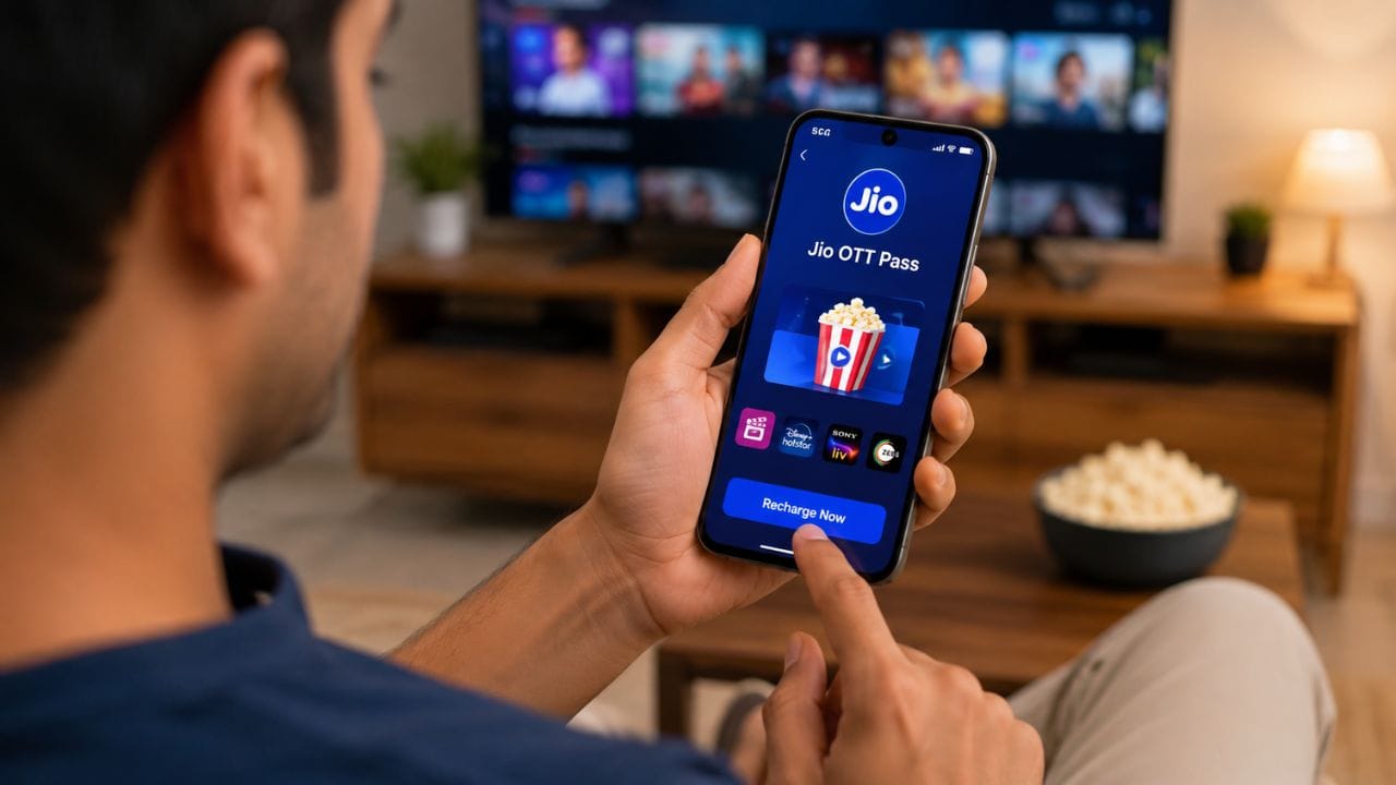 Jio OTT Pass: जियो का एक और धमाका! लॉन्च किए दो नए ओटीटी पास, 5G डेटा के साथ मिलेगा अनलिमिटेड एंटरटेनमेंट